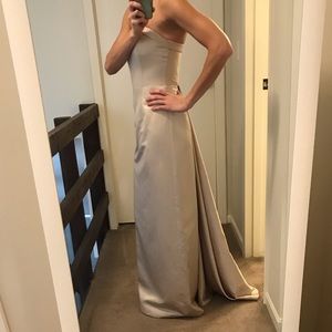 Formal dress with train